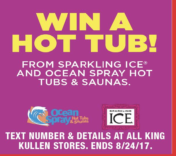 Win A Hot Tub From Sparkling Ice And Ocean Spray Hot Tubs