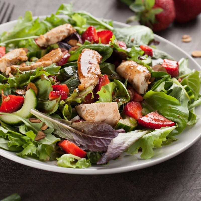 Balsamic Grilled Chicken Salad Tray