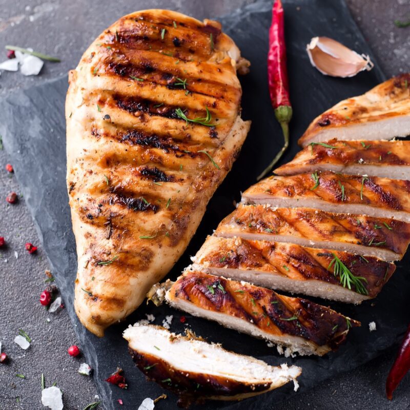 Balsamic Grilled Chicken Cutlets