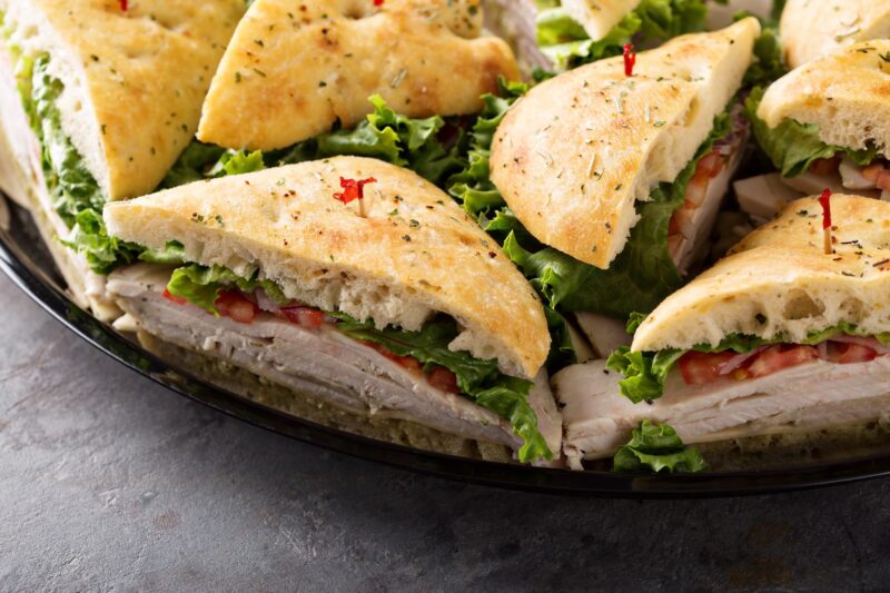 Fingertip Sandwich Platter