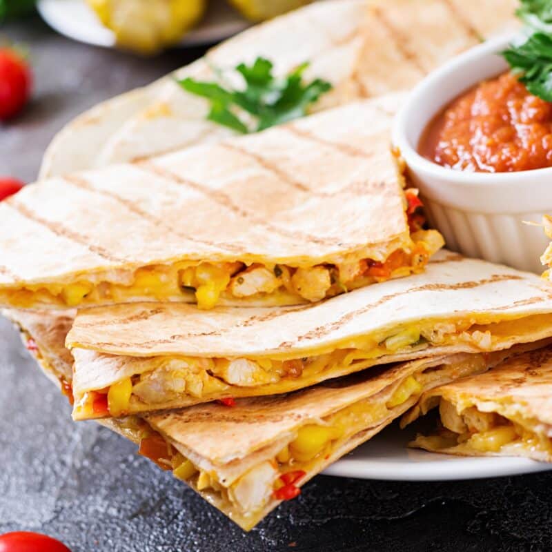 Quesadillas - Chicken Or Beef