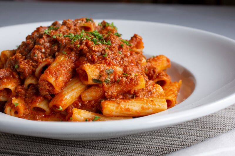 Rigatoni Bolognese