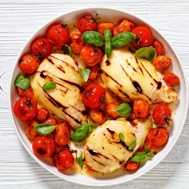 Balsamic Chicken Caprese