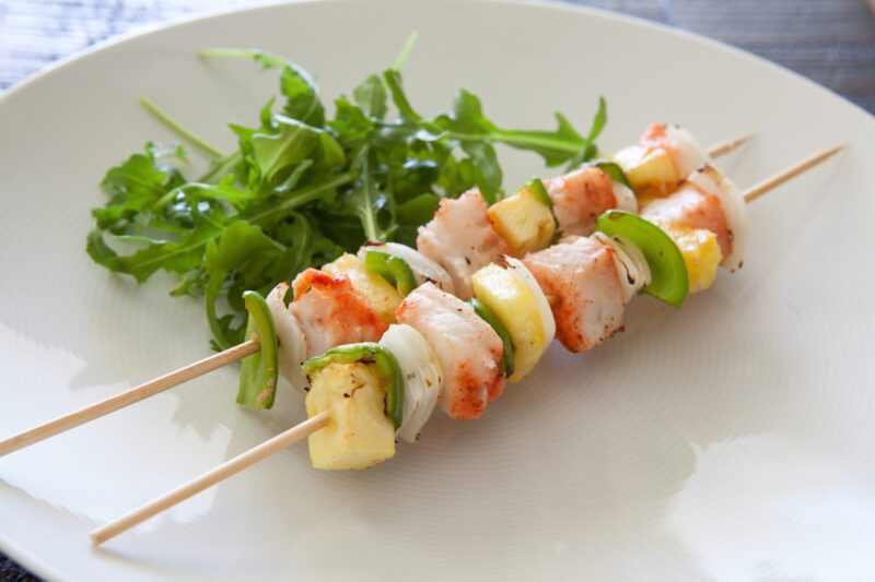 Seafood Kabobs