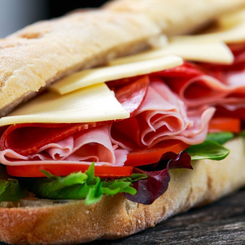 Our Famous Three-foot Italian Or American Hero Package